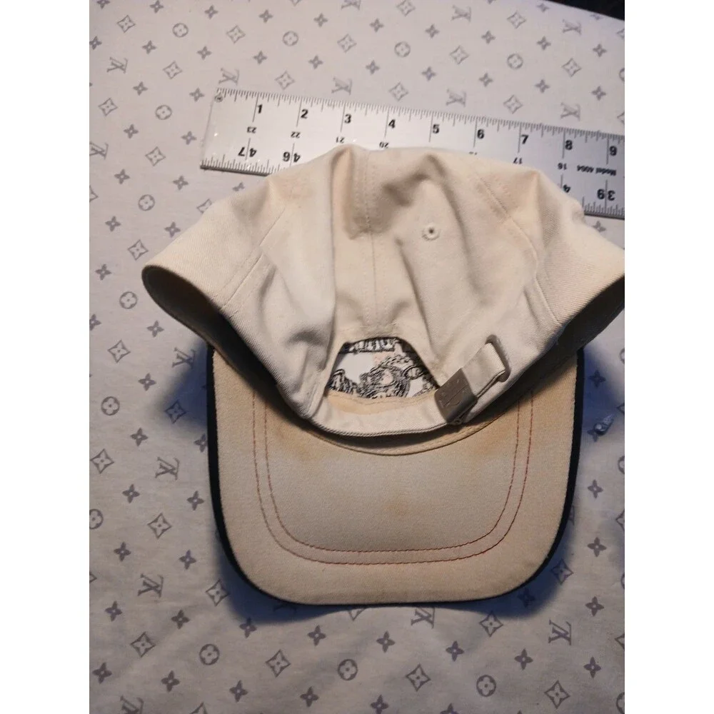 Harley Davidson Baseball Hat 2005 Adjustable Beige/Black